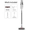 imageTineco A30S Cordless Stick Vacuum Cleaner 160W Suction 60Min Runtime 1L Larger Dustbin ZeroTangle Brush PureCyclone Tech LED Headlight WhiteA30