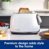 imageTineco TOASTY ONE Smart Toaster with Touchscreen Auto Lift and Lowers2 Slice Toast Individually HighEnd Stainless Steel Design with Limitless Toasting Adjustment Fresh Reheat and Frozen