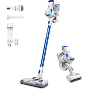 imageTineco A30S Cordless Stick Vacuum Cleaner 160W Suction 60Min Runtime 1L Larger Dustbin ZeroTangle Brush PureCyclone Tech LED Headlight WhiteA10 Hero