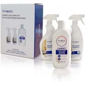 imageTineco Carpet Pretreat Formula ampamp Cleaning Solution Set for CARPET ONE Cruiser Series CARPET ONE PRO ampamp Spot Series iCARPET Removes Tough StainsPretreat Formula  Solution