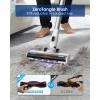 imageTineco Pure ONE Station FurFree Cordless Vacuum Cleaner with 3L Auto Dust Base Smart Stick Vacuum Cleaner Powerful Suction ampamp Lightweight ZeroTangle Brush for Hard Floor Carpet ampamp Pet Hair BluePure ONE Station
