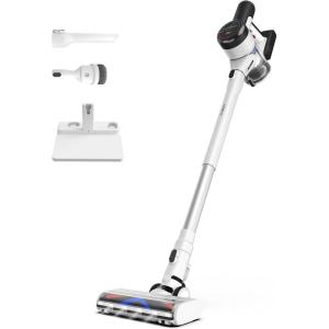 imageTineco Pure ONE S15 Essentials Smart Cordless Vacuum Cleaner Stick Vacuum with AntiTangle Brush ampamp FadeFree Suction Deep Clean for Hard Floor ampamp Carpets Pet Hair Cleaning with Led Headlights
