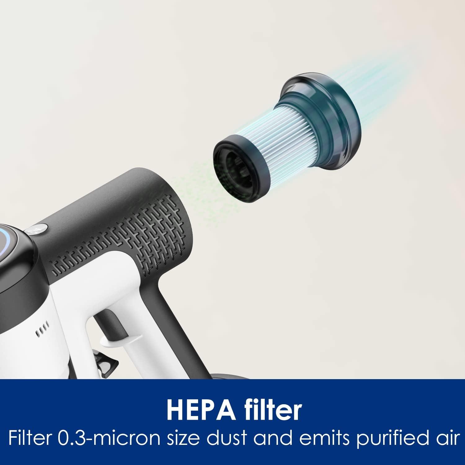 imageTineco Replacement HEPA Filter ampamp Cover Assembly for Pure ONE S15 Series Pet Essentials ampamp Pet EX Cordless Vacuum Cleaner