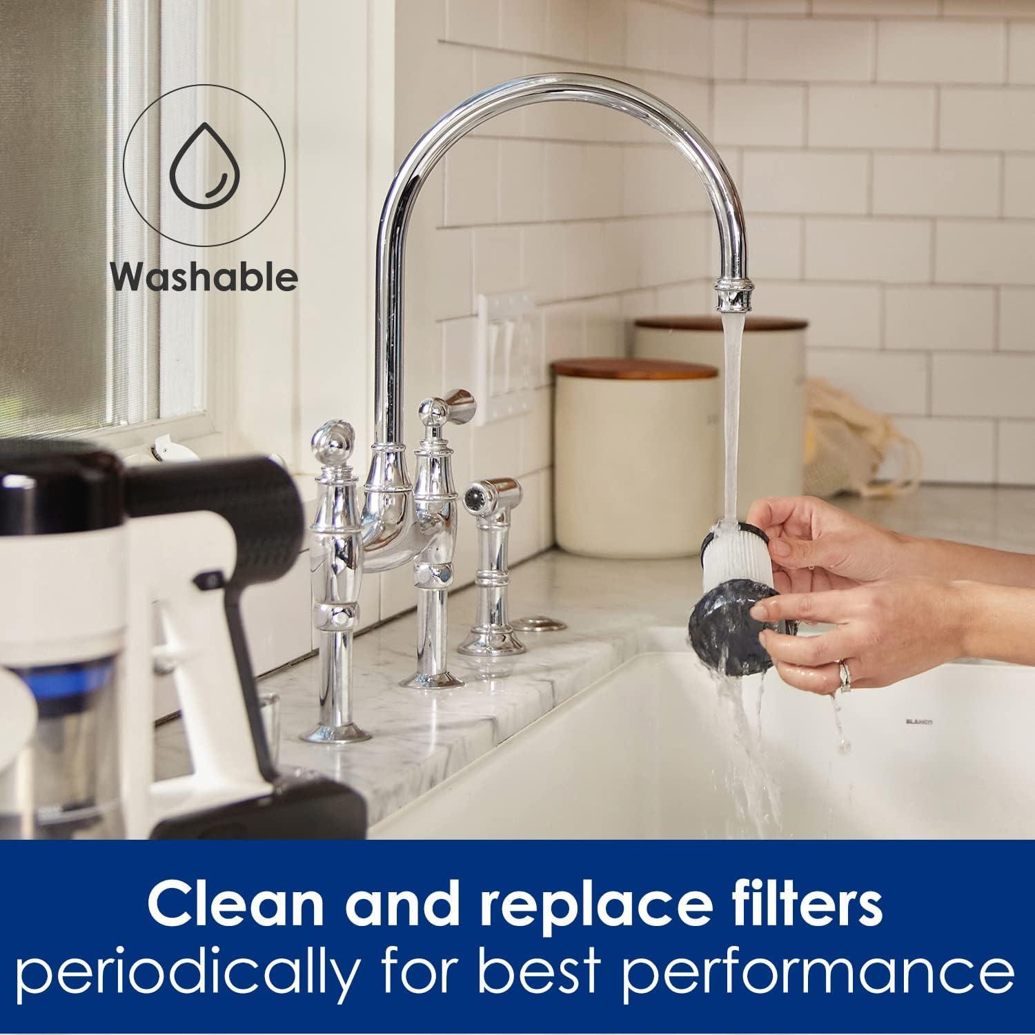 imageTineco Replacement HEPA Filter ampamp Cover Assembly for Pure ONE S15 Series Pet Essentials ampamp Pet EX Cordless Vacuum Cleaner