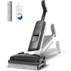 imageTineco Floor ONE S9 Master Wet Dry Vacuum Cleaner ThermoBlast Tech amp Hot Water Vacuum Mop 23kPa Suction 65 Min Runtime 185F Flashdry 39inch UltraSlim Stretch MopFloor One S6 Master